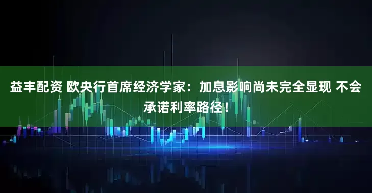 益丰配资 欧央行首席经济学家：加息影响尚未完全显现 不会承诺利率路径！